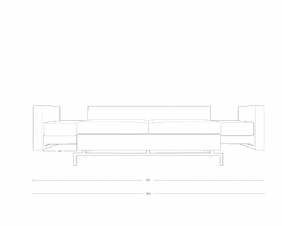 Dimensoes do produto sof cama costa